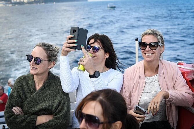 Amalfi, Positano and Ravello: Boat Tour from Naples - Crossing the Gulf of Naples and spotting Mount Vesuvius