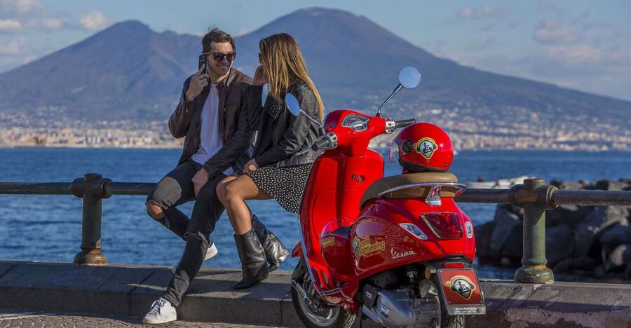 Amazing audioguided Vespa Tour of Naples - with driver - Posillipo Hill and the Coast Road: Why the Views Are the Main Event