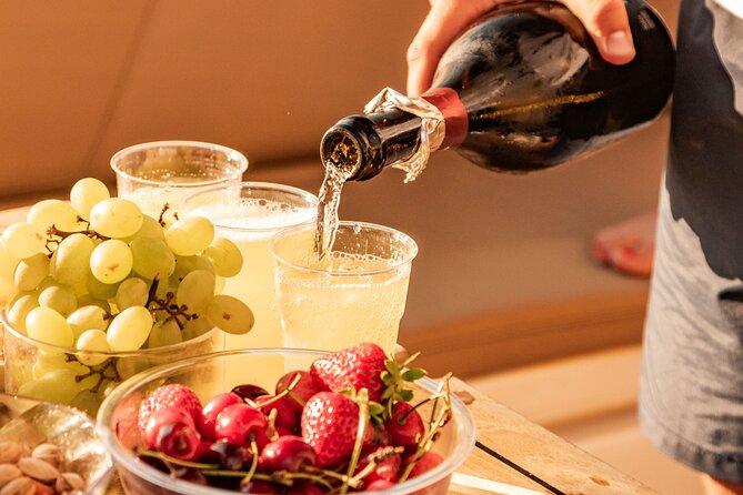 Aperitif on a boat at sunset in the Gulf of Naples - Marechiaro and why the name isn’t what you think
