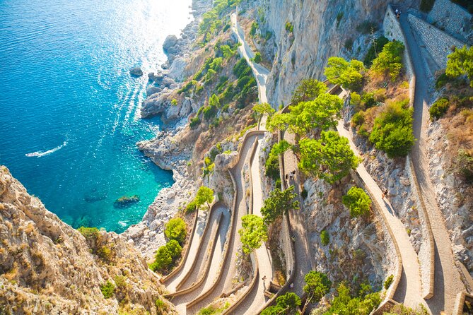 Capri, Anacapri and a Special Boat Experience Around The Island - Marina Grande Boat Tour, Caves, and the Faraglioni Photo Moment