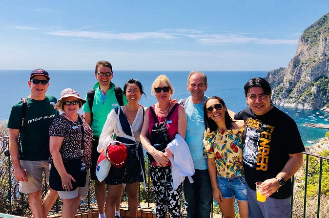 Capri Day Trip with Blue Grotto From Naples or Sorrento - Capri town and the Piazzetta: the center of the chaos