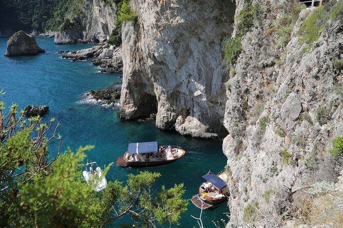 Capri Island Small Group Boat Tour from Naples with Light Lunch - Swimming, snorkeling gear, and safety while boarding