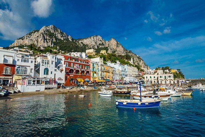 Capri Island Small Group Boat Tour from Naples with Light Lunch - Lunch, drinks, and the limoncello finish in Sorrento