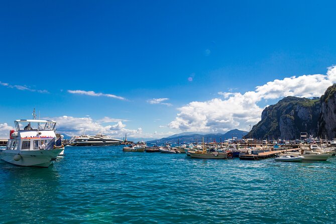 Capri Tour from Pompeii, Vico Equense & Castellammare di Stabia - Capri free time at Marina Grande: terraces, gardens, and self-guided wandering