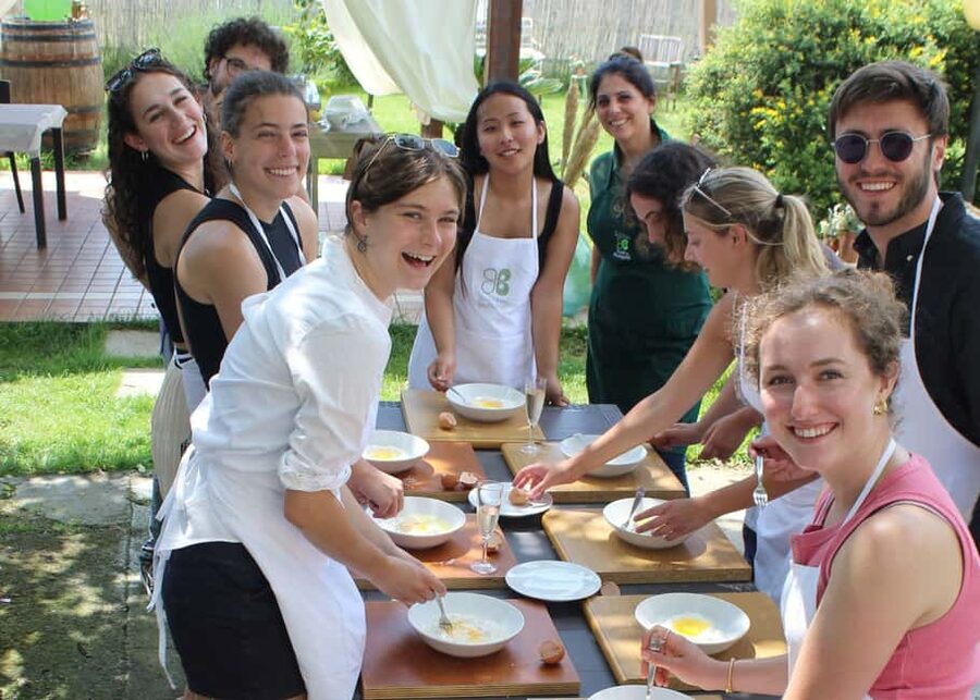 Cooking Class w/Italian Mamma from Pompei! - Meet Sabrina and the Calming Garden Kitchen