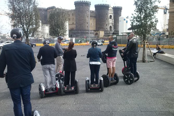 CSTRents - Naples Segway PT Authorized Tour - Castel dell’Ovo on the sands, the classic finale