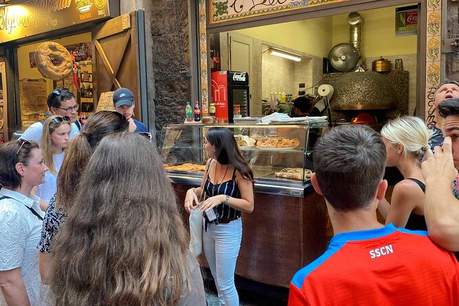 Eating Naples Street Food Tour with Guided Tasting and Sightseeing - What you eat: fried pizza, baccalà, baba, and more