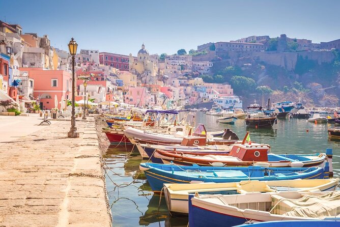 Exclusive Ischia & Procida Luxury Private Boat Cruise - Isola d’Ischia: thermal island culture, volcanic views, and easy food options