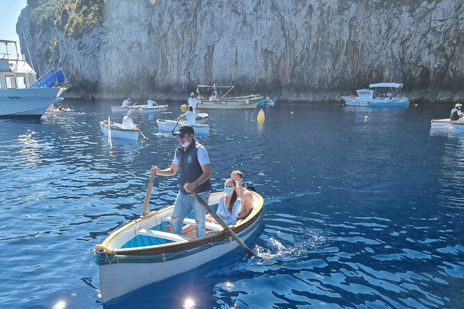 From Castellammare di Stabia: Capri Blue Grotto Boat Day Tour - Green Cave and the Old Lighthouse Stops That Add Variety