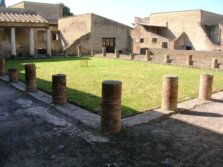 From Naples: 2-Hour Herculaneum Kid-Friendly Tour - Casa dei Cervi and the House of Skeletons