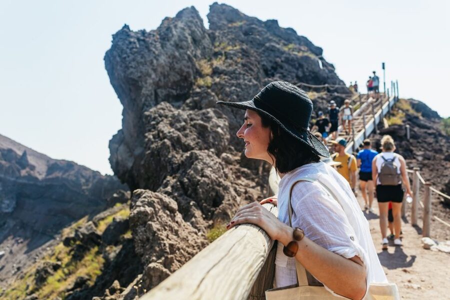 From Naples: All-Inclusive Mount Vesuvius Half-Day Tour - Bay of Naples views: what you can see, and how to set expectations