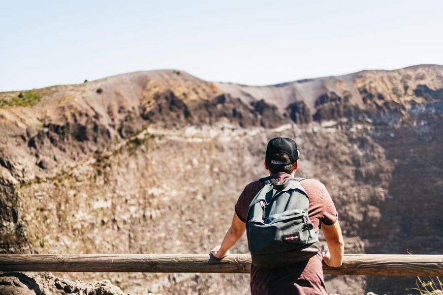 From Naples: All-Inclusive Mount Vesuvius Half-Day Tour - Air-conditioned ride, self-paced hiking, and the role of the “guide”