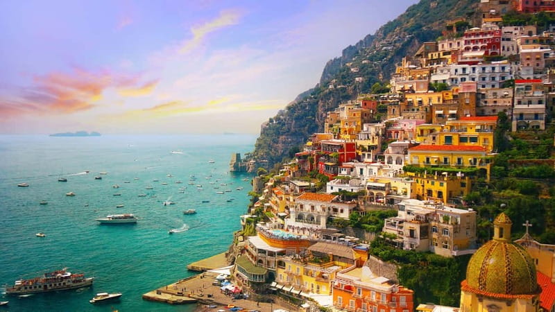 FROM NAPLES: Amalfi Coast Boat, stops in Amalfi and Positano - Bus ride to the coast, then your first look by sea