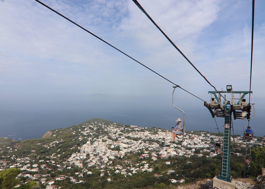 From Naples: Blue Grotto, Capri, and Anacapri Group Tour - Gardens of Augustus: the best vantage point day, done efficiently