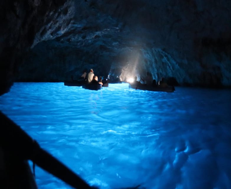 From Naples: Blue Grotto, Capri, and Anacapri Group Tour - Marina Grande to the main sights: how the tour keeps the island manageable