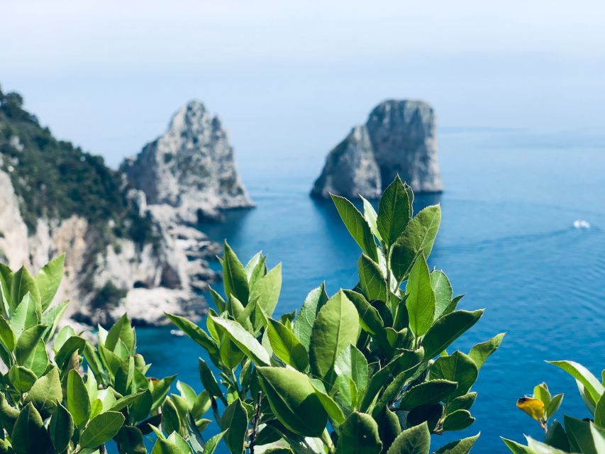From Naples: Capri and Anacapri - Guided tour - Vesuvius views and sea sightseeing on the water