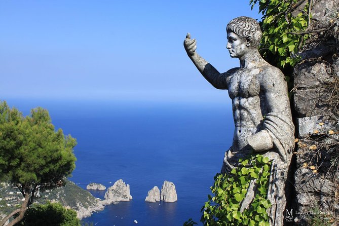 From Naples: Capri and Anacapri Small Group Tour + Ferry - Giardini di Augusto: the early viewpoint that makes everything click