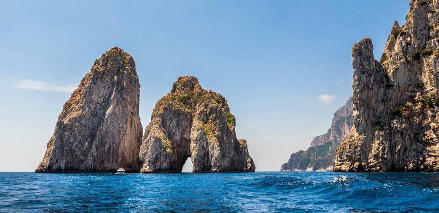 From Naples: Capri Day Trip with Lunch - Anacapri free time: chairlift views and Villa San Michele at your pace