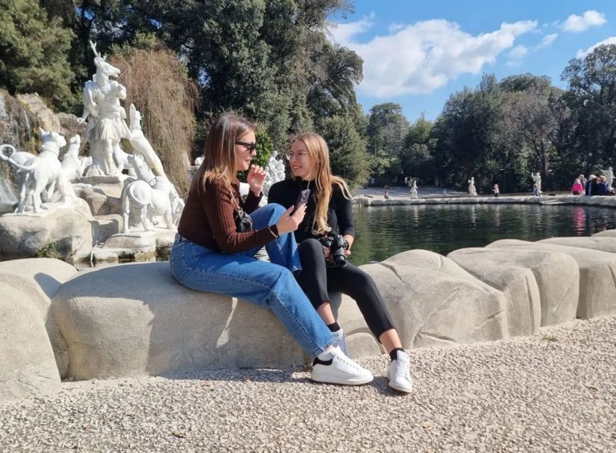 From Naples: Caserta Palace Ticket and Train with Audioguide - Royal Palace of Caserta with priority entrance and a self-paced route