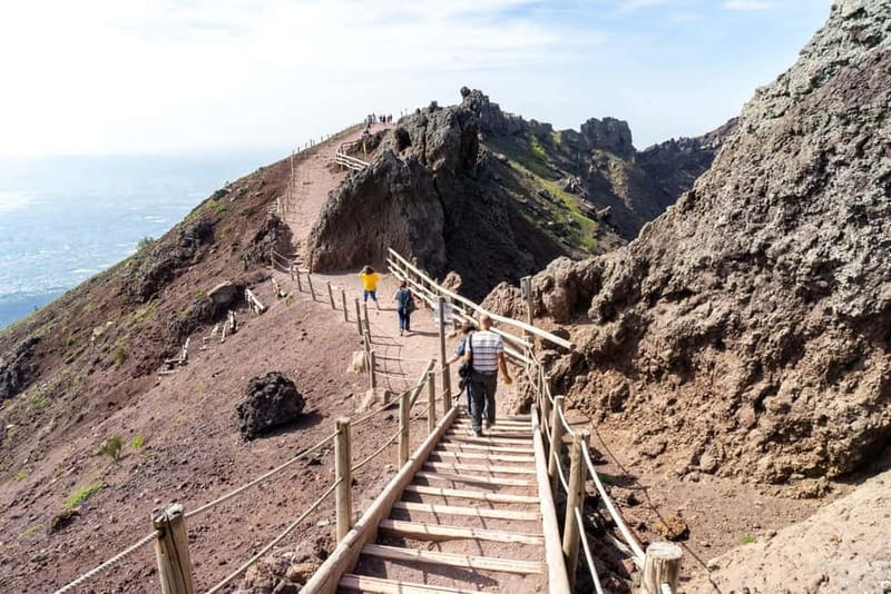 From Naples: Day Trip to Mount Vesuvius - The crater walk: 1 km that feels steeper than it sounds