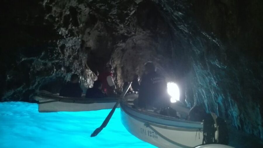 From Naples: Full-Day Capri Island and Blue Grotto Tour - Blue Grotto Visit: Boat Ride, Natural Lightshow, and the Ticket Value