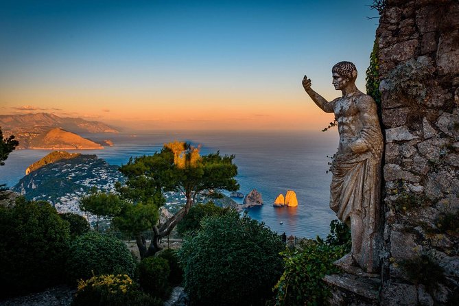 From Naples: Guided Capri Tour with Blue Grotto Included - Capri town walking time and the Augustus Gardens option