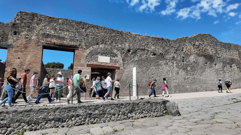 From Naples: Guided tour of Pompeii skip-the-line and round-trip train - Your return by train: quick travel, but think about the “who’s with me” part
