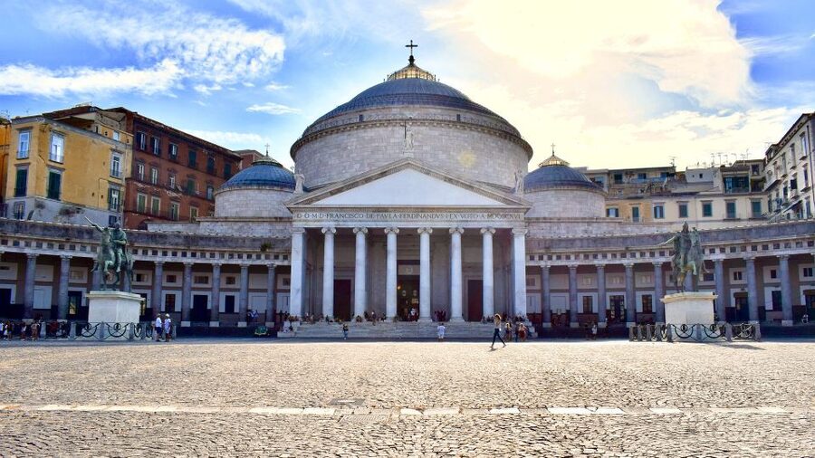 From Naples: Half-Day City Walking & Bus Tour Gulf of Naples - Optional street food tasting for your Naples flavor fast track