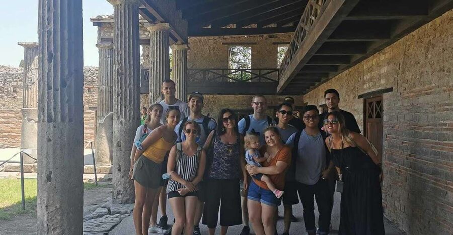 From Naples: Pompeii and Sorrento Full-Day Tour - Pompeii at the Right Speed: Forum, Baths, Lupanar, and Frescos
