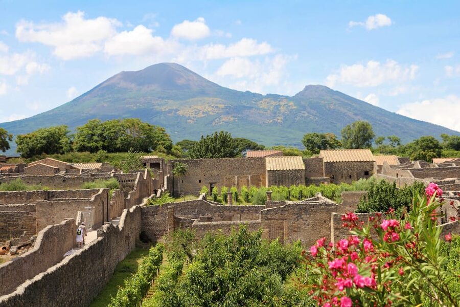 From Naples Port:Pompeii+Vesuvius tour - Climbing Vesuvius: The Crater Walk and the 1000-Meter Moment