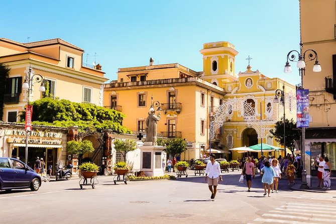 From Naples Port: Sorrento & Pompeii With Limoncello Tasting - Sorrento Free Time and Limoncello: A Coast Town Break That Helps Your Mood