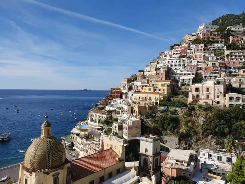 From Naples: Positano and Amalfi Day Trip by Ferry - Positano for 2 hours, sandy beaches and stair-step strolling