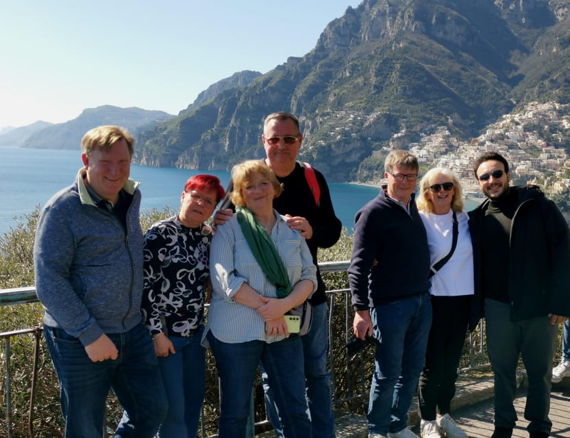 From Naples: Private Tour to Pompeii, Sorrento, and Positano - Sorrento: sea views, local shopping streets, and limoncello tasting