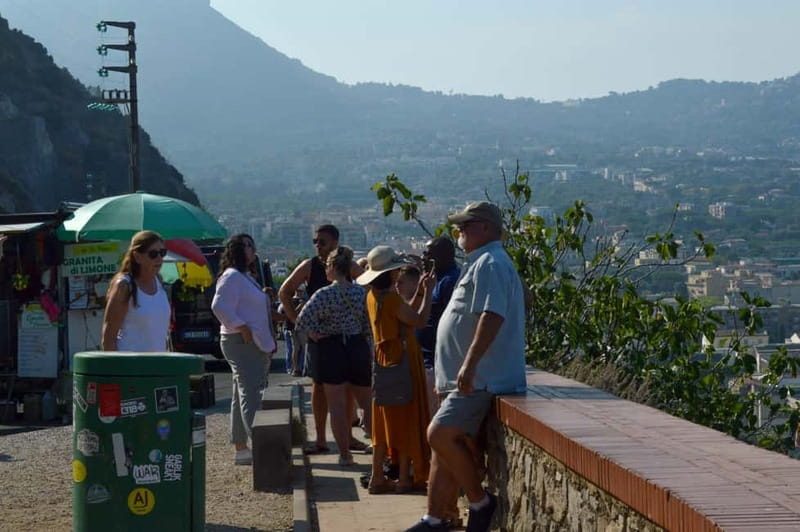 From Naples/Salerno: Pompeii, Sorrento and Amalfi Coast Tour - Sorrento for 2 hours: ceramics, inlaid wood, and your own pace