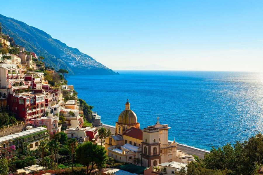 From Naples: Sorrento, Positano, Amalfi and Ravello Tour - Stop 2: Positano’s cliffside village vibe in one hour