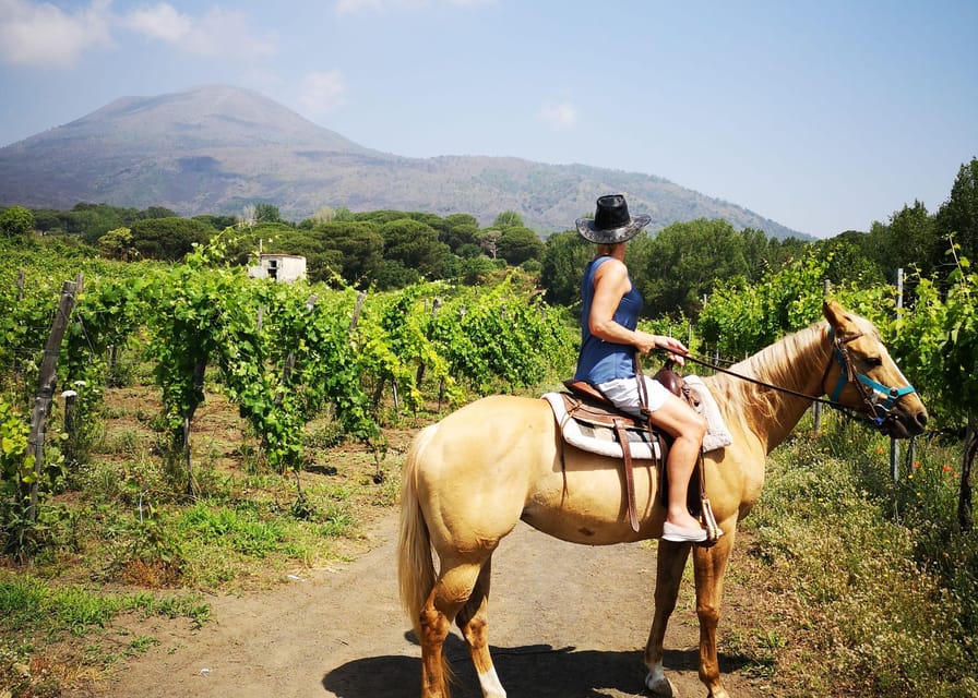 From Pompeii: Mount Vesuvius Horseback Riding Tour - What the 1-hour horseback ride feels like, plus training support