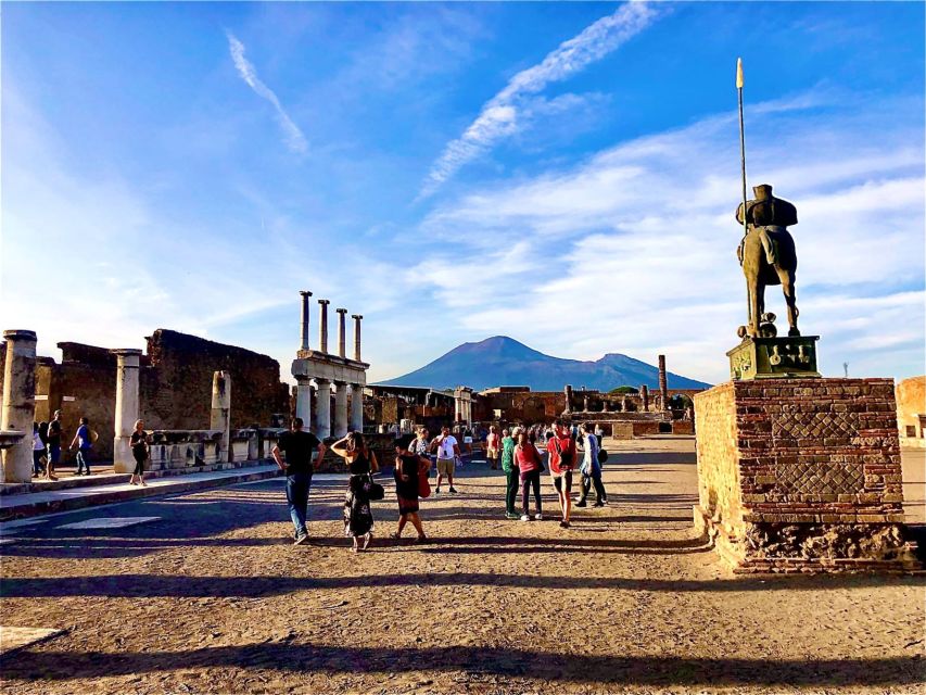 From Positano: Pompeii Ruins Small Group Guided Tour - Van comfort and group size: why small-group helps here