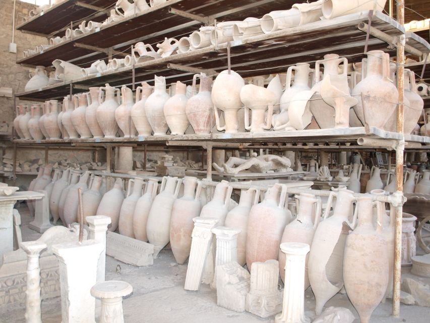From Sorrento: Herculaneum & Pompeii Day Trip with Lunch - Pompeii in the afternoon: big sights, tight timing
