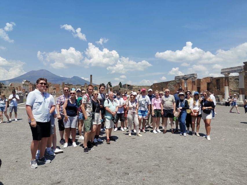 From Sorrento: Pompeii and Vesuvius Tour by Express Train - Key highlights to know before you go