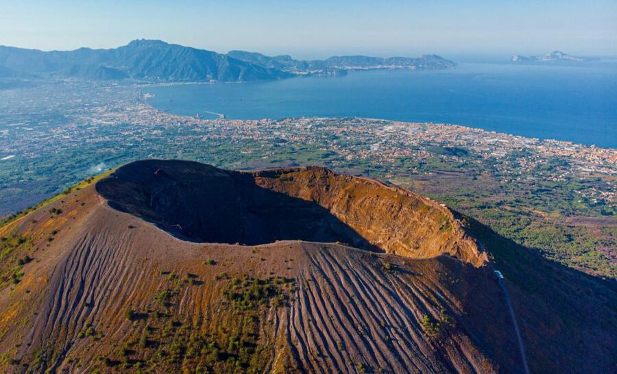 From Sorrento: Skip-the-Line Guided Vesuvius Hike and Lunch - The Sorrento Pickup, Then Straight to the Vineyard