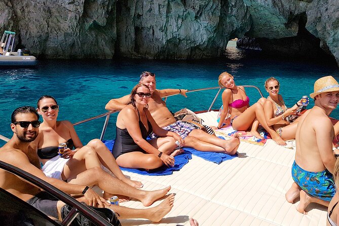 Full day Capri Island Small Group Boat Tour from Naples - Grotta Verde and Punta Carena Lighthouse: icons you get to see without long waits