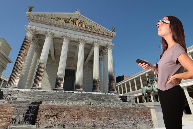 Herculaneum 3D Skip the line Walking Tour - How the AR 3D Glasses Work, and When They Fall Flat