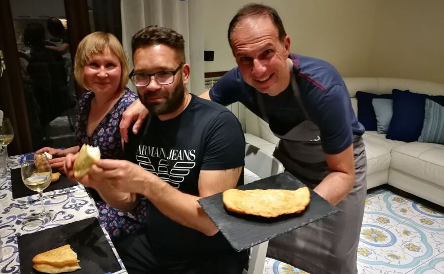 Make Neapolitan Pizza With A View Of Naples Like No Other - Your 3-hour rhythm: dough, sauce, toppings, and bake