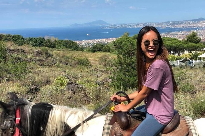 Mount Vesuvius Guided Horse Riding Tour with Sample Wine - The Horse Setup and the Ride Style on Vesuvius