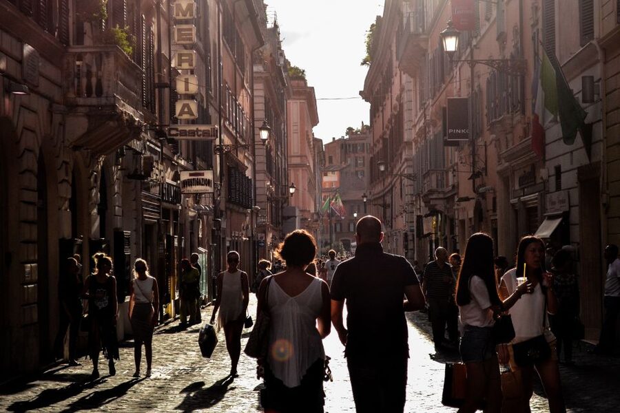 Naples: 2-Hour Walking Tour w/ Food Tasting Experience - Piazza Dante, finishing with a wider view of the neighborhood