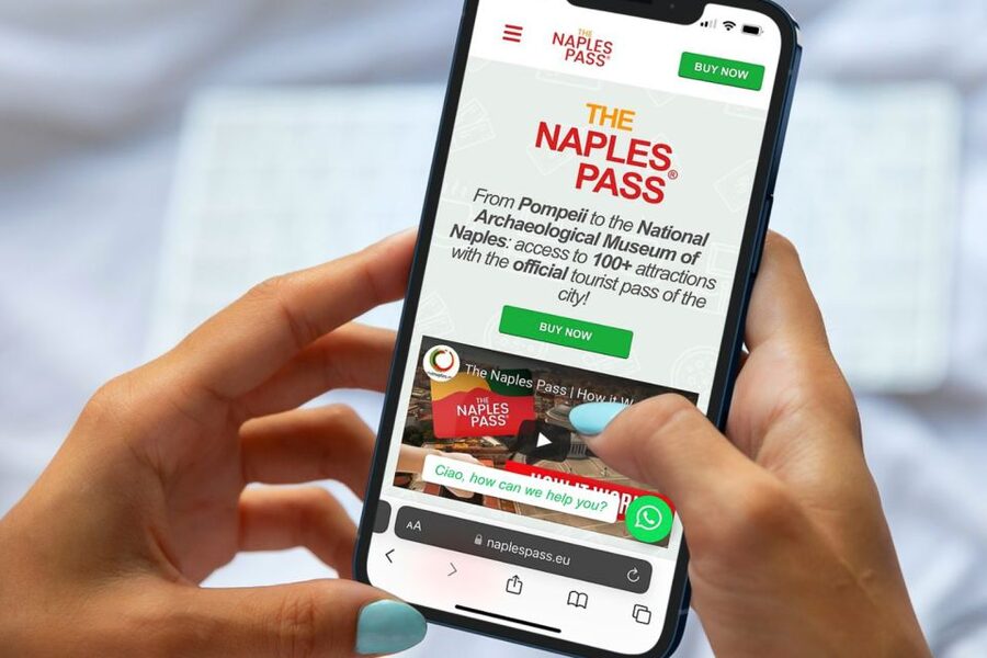 Naples: 3-Days Pass w/ Pompeii, Museums & Transport Included - Naples Pass app setup: the QR code is the whole game