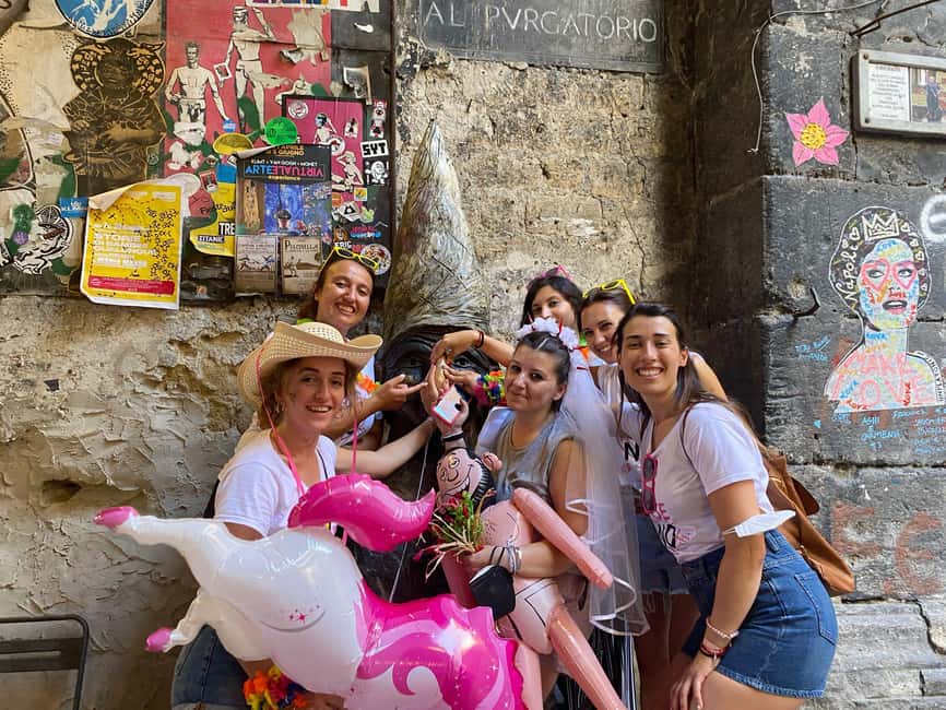 Naples: Bachelorette Party with Insolitaguida - Dessert Tasting, Liquor Tasting, and the Final Aperitif