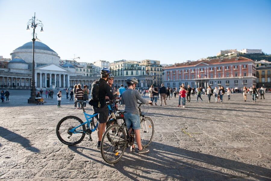 Naples: City Highlights Guided Bike Tour - Toledo, Piazza Carità, and Piazza del Gesù Nuovo: Naples Gets Busy Again