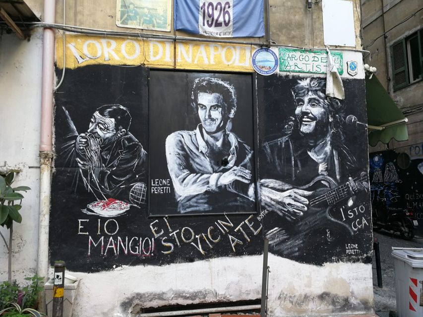 Naples: Diego Maradona Guided City Walking Tour - Murales Maradona: a longer stop for the most famous wall tributes