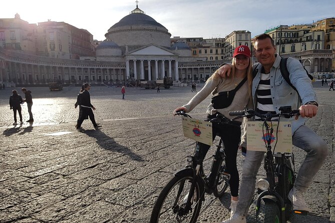 Naples electric bike tour Partenope - From Spaccanapoli to Castel Nuovo: the historic center leg